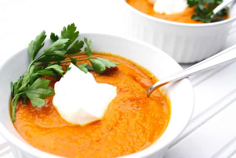 Low Fodmap Anti Bloat Anti Inflammatory Healing Carrot Turmeric Ginger Soup