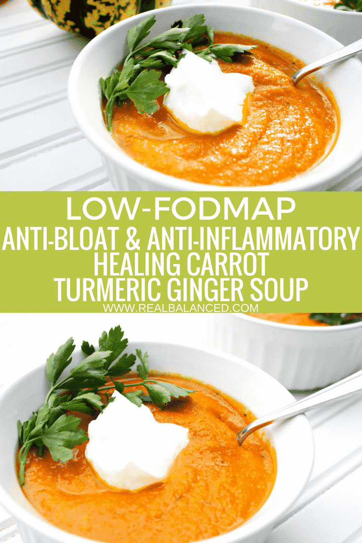 Low-FODMAP Anti-Bloat & Anti-Inflammatory Healing Carrot Turmeric ...