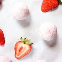 Strawberries & Cream Fat Bombs