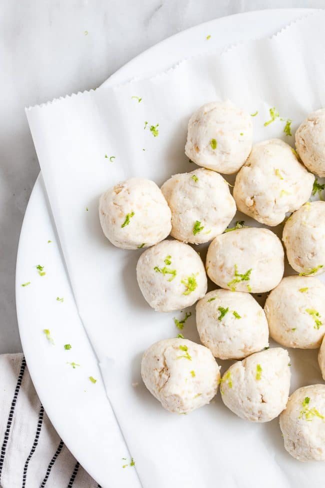 Key Lime Pie Fat Bombs