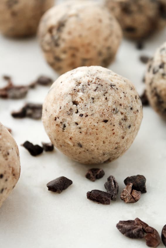 Chocolate Chip Cookie Dough Fat Bombs