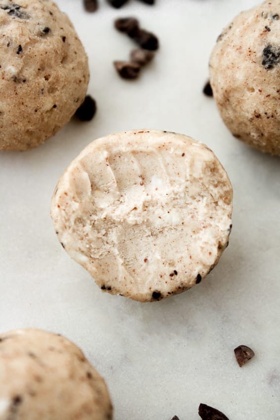 Chocolate Chip Cookie Dough Fat Bombs