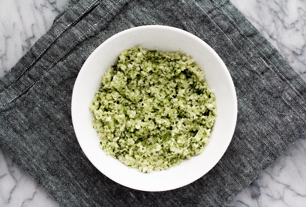 grated-zucchini-for-Low-Carb-Triple-Chocolate-Zucchini-Muffins