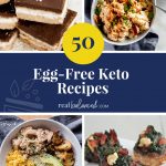 50 Egg-Free Keto Recipes pinterest image