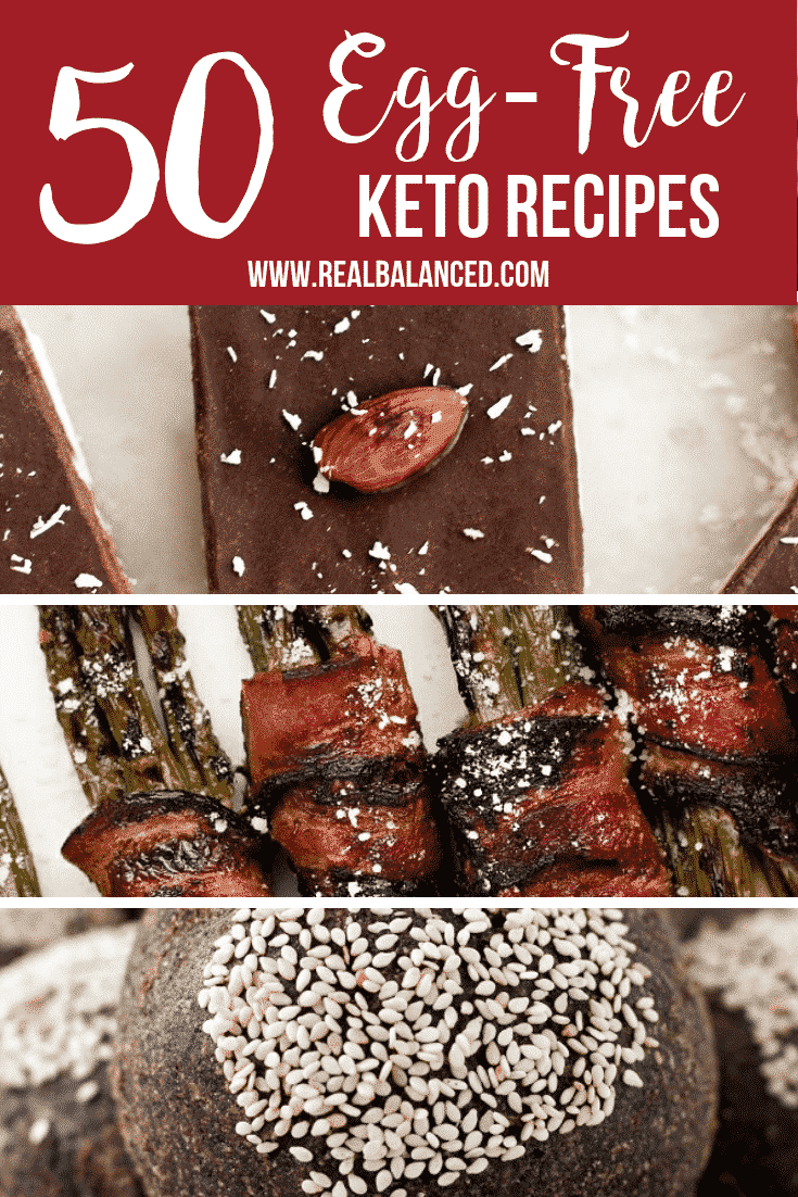 Try out these 50 egg free keto recipes. Whether you are looking for an egg free keto breakfast recipe or an eggless low carb recipes this round up has all the egg free recipes you need.