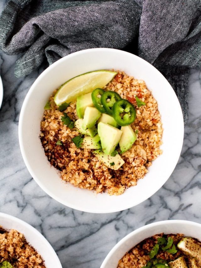 Mexican Cauliflower Rice