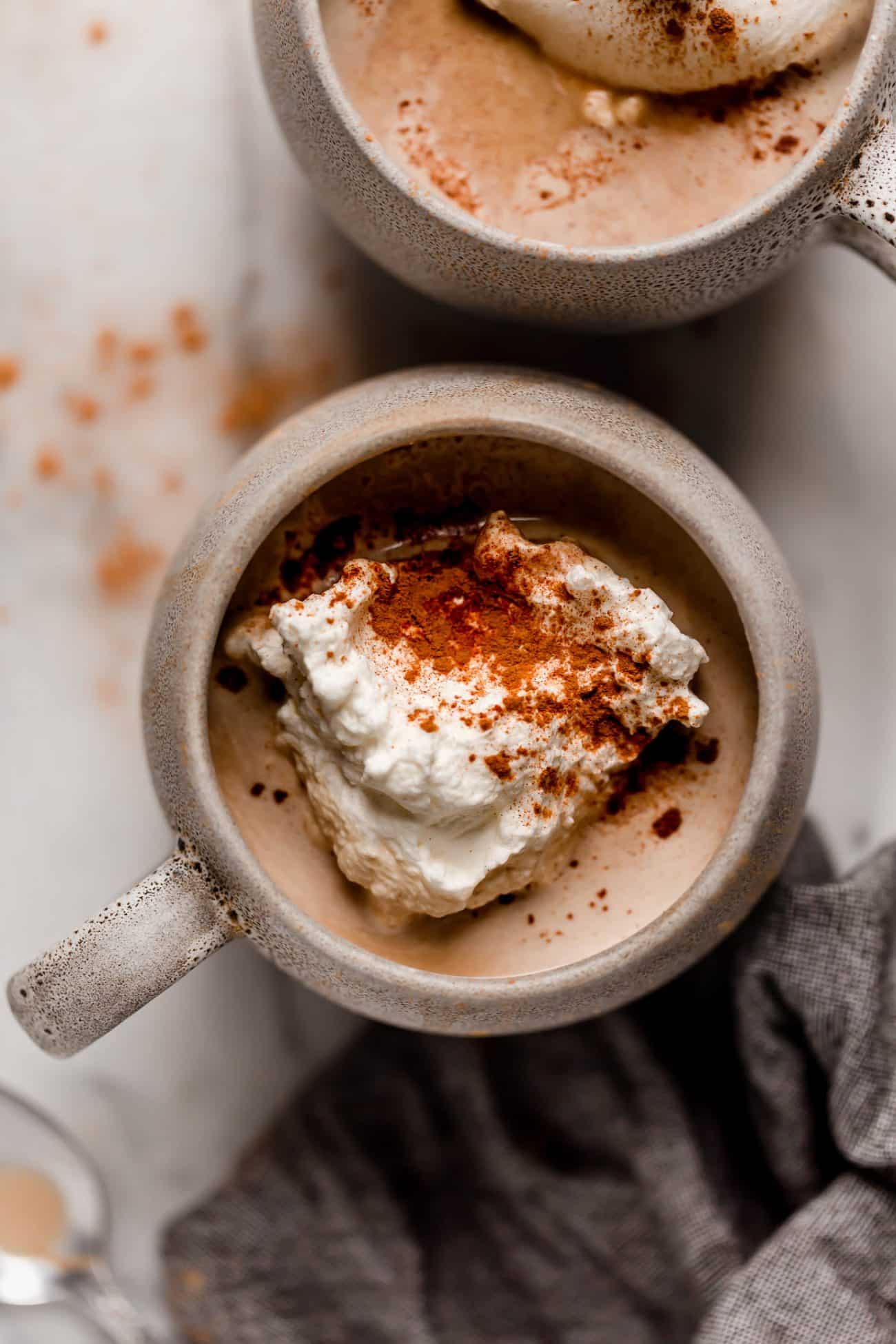 Keto Cinnamon Dolce Latte 10Minute Recipe, NutFree, GlutenFree