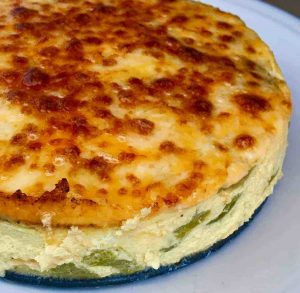 pressure cooker poblano cheese frittata