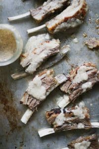 white barbecue sauce paleo instant pot ribs