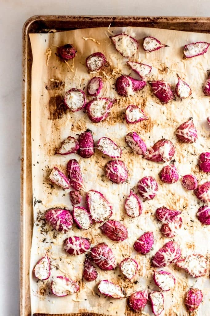 Keto Roasted Radishes