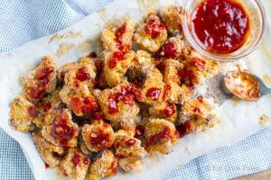 paleo crack chicken with ketchup