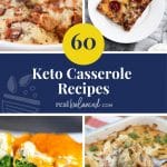 60 keto casserole recipes pinterest image