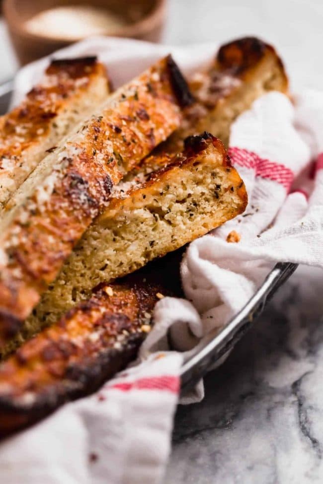 Keto Cheesy Breadsticks No Almond Flour, GlutenFree, Vegetarian