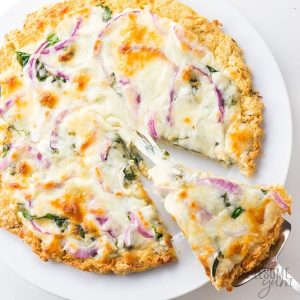 Low Carb Keto Chicken Crust Pizza