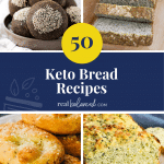 50 Keto Bread Recipes pinterest image