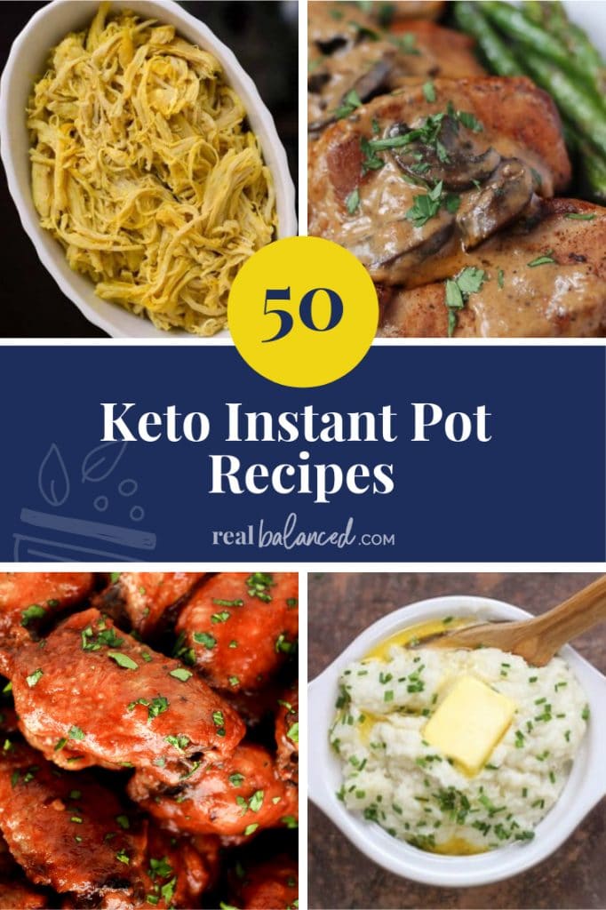 50 Keto Instant Pot Recipes pinterest image