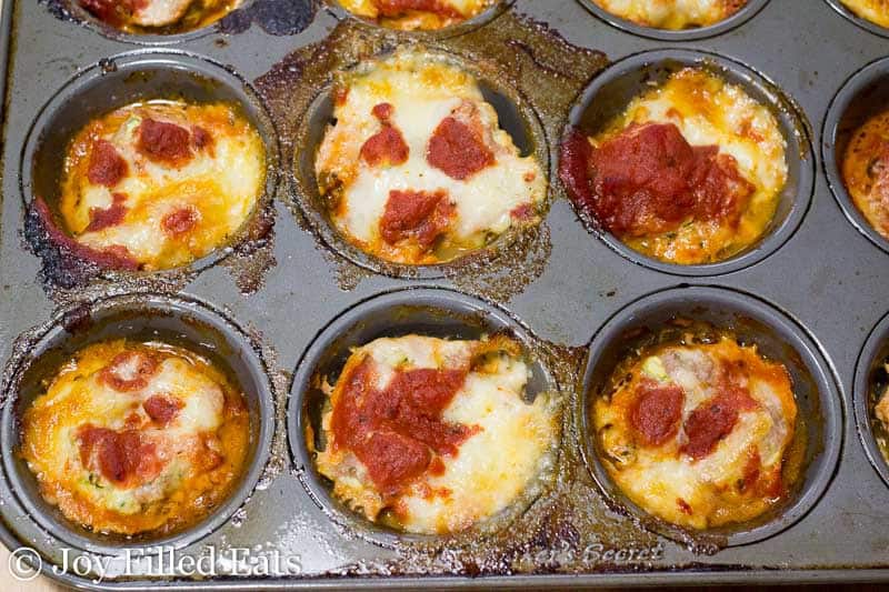 Mini Mozzarella Stuffed Italian Meatloaf