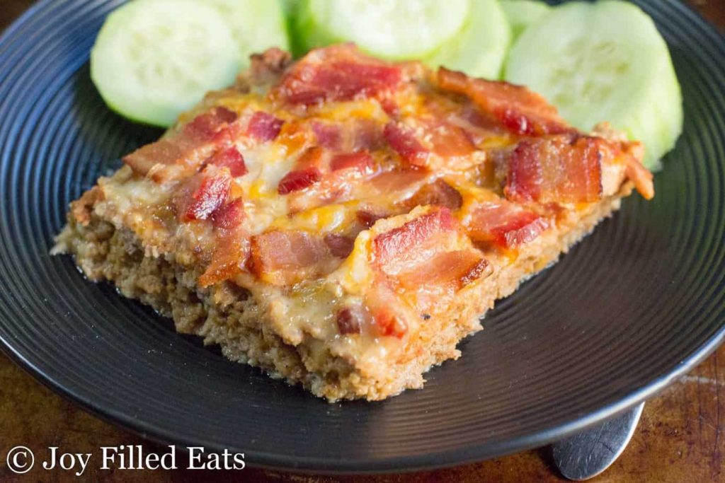 BBQ Cheddar Bacon Meatloaf