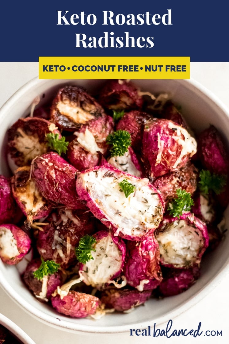 Keto Roasted Radishes