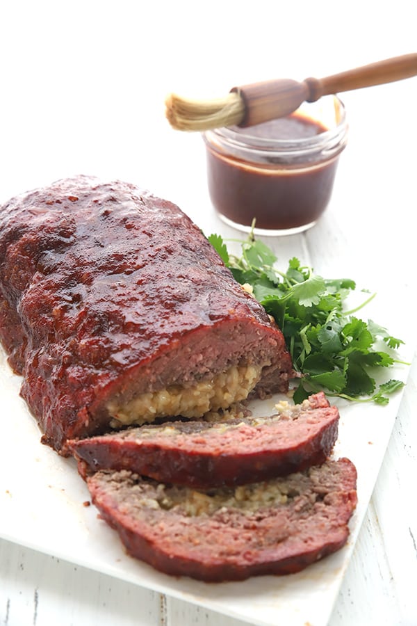 Pepper Jack Stuffed Meatloaf