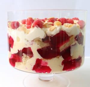 Keto Trifle - Raspberries & Cream