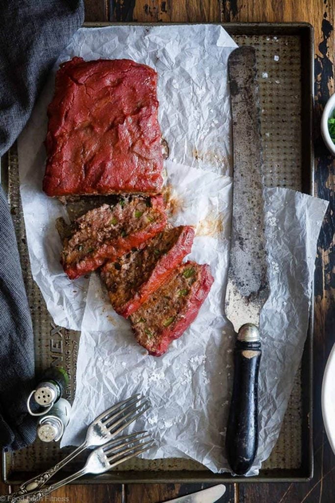 Easy Low Carb Paleo Meatloaf