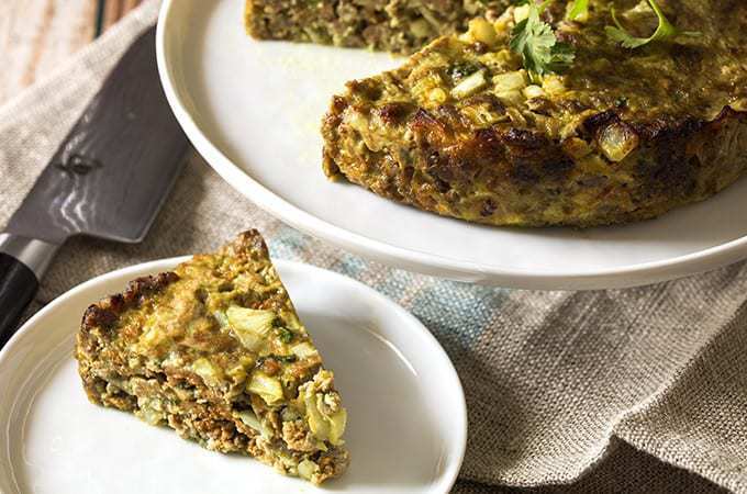Air Fryer Low Carb Beef Kheema Meatloaf