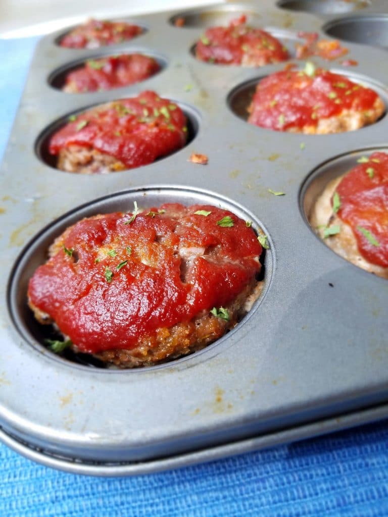 Keto Meatloaf Minis