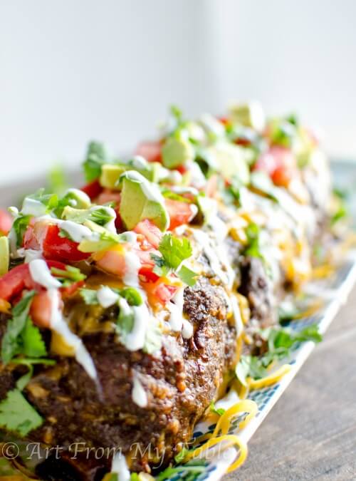 Low Carb Mexican Meatloaf