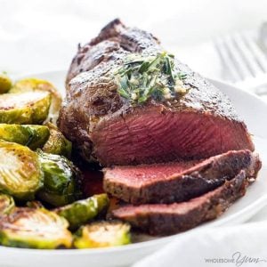 The Best Filet Mignon with Garlic Herb Butter