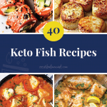 40 Keto Fish Recipes pinterest image