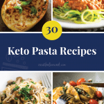 30 Keto Pasta Recipes pinterest image