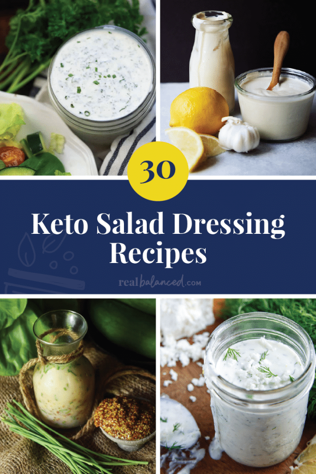30 Keto Salad Dressing Recipes