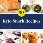 50 Keto Snack Recipes pinterest pin image