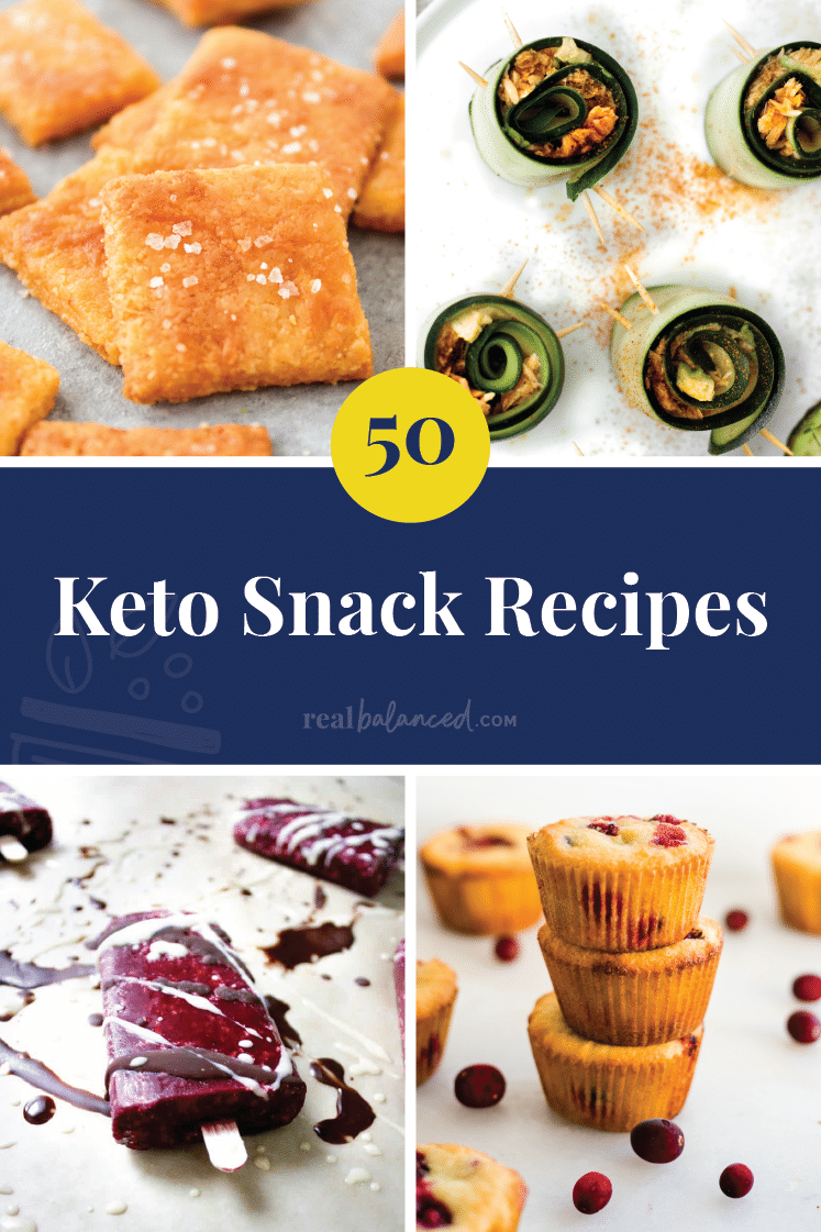 50 Keto Snack Recipes pinterest image