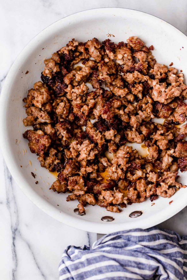 Low Carb Sausage Breakfast Casserole