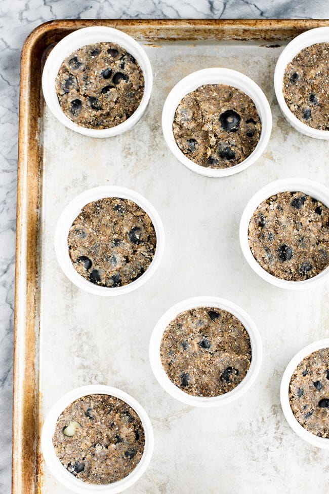 Keto Blueberry Crumble