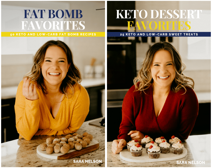 mini fat bomb favorites and mini keto dessert favorites ebook cover