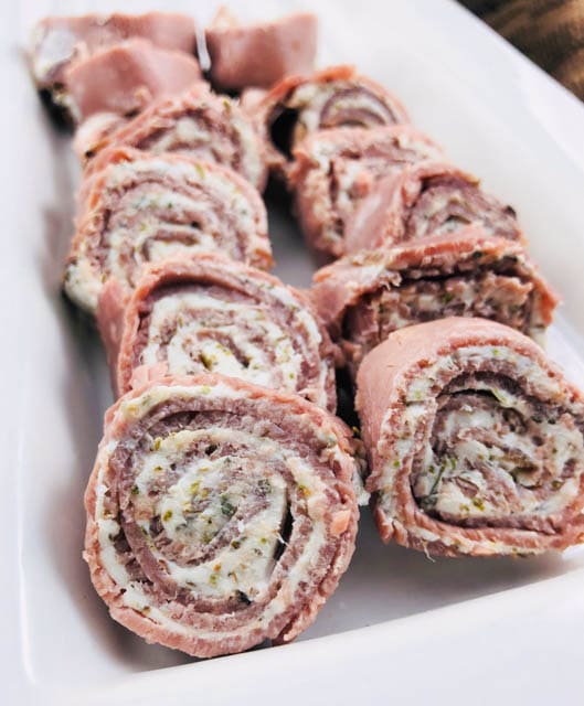 low carb roast beef roll ups