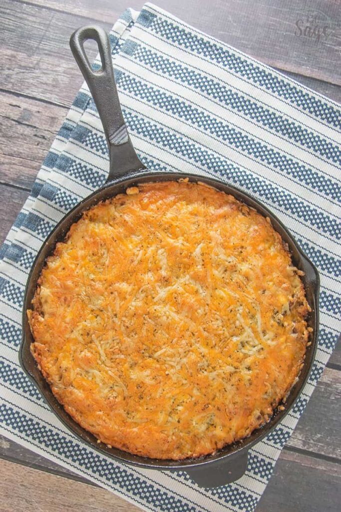 low carb cheeseburger casserole 