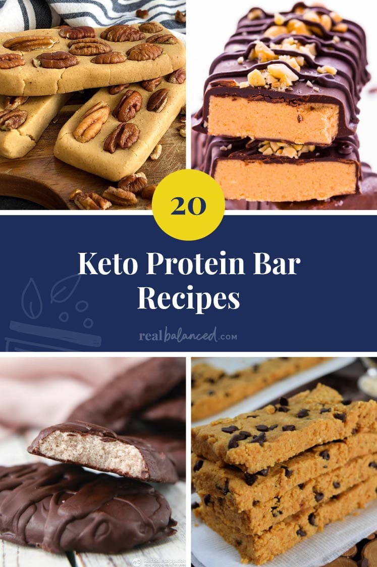 hero image of 20 Keto Protein Bar Recipes