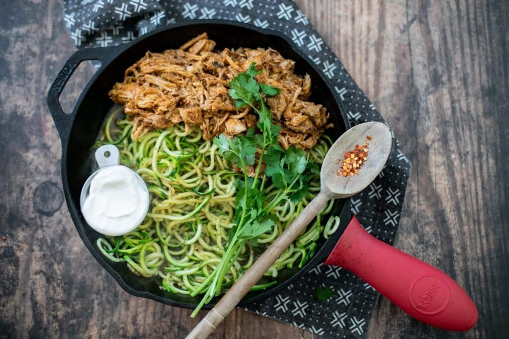 keto-carnitas-with-zucchini-noodles