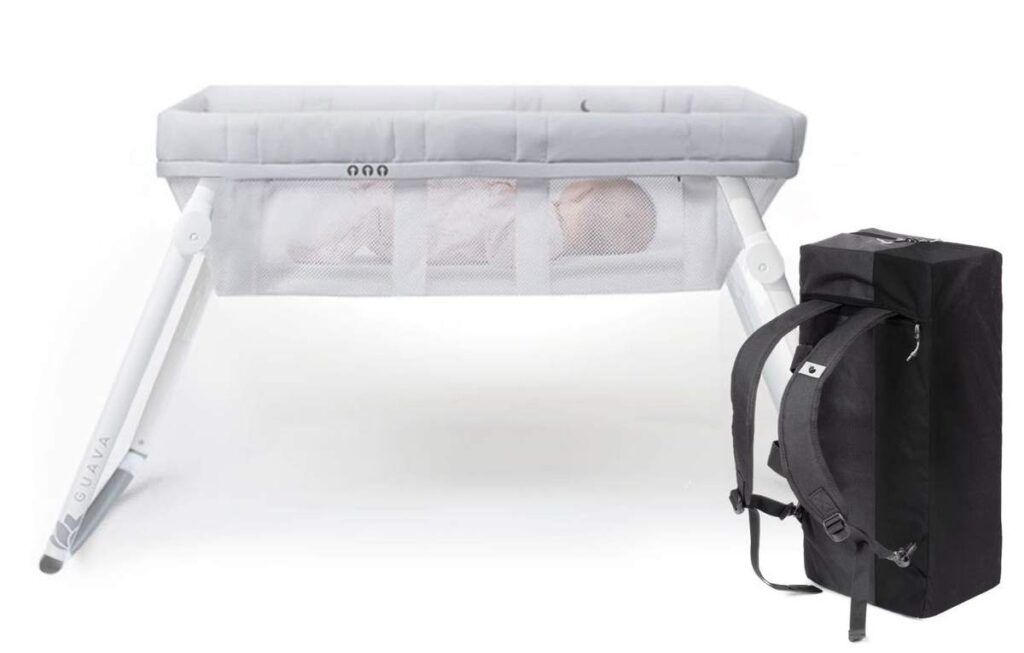 LOTUS Bassinet Kit & Crib Bundle in white