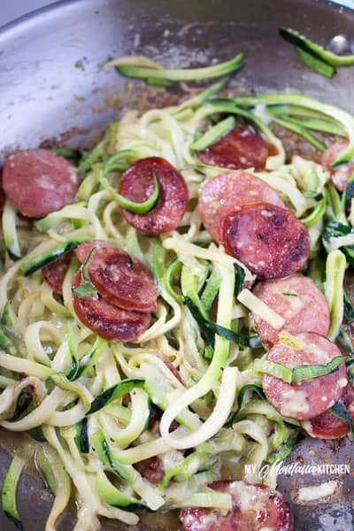 keto-sausage-alfredo-zucchini-pasta