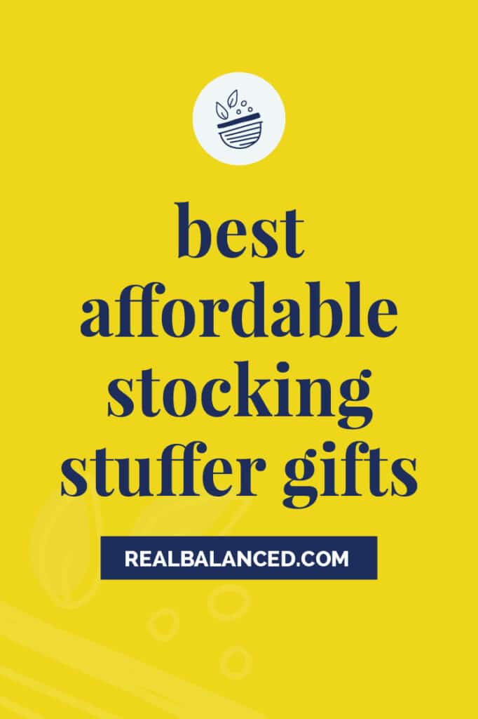 Best Affordable Stocking Stuffer Gifts yellow featured image