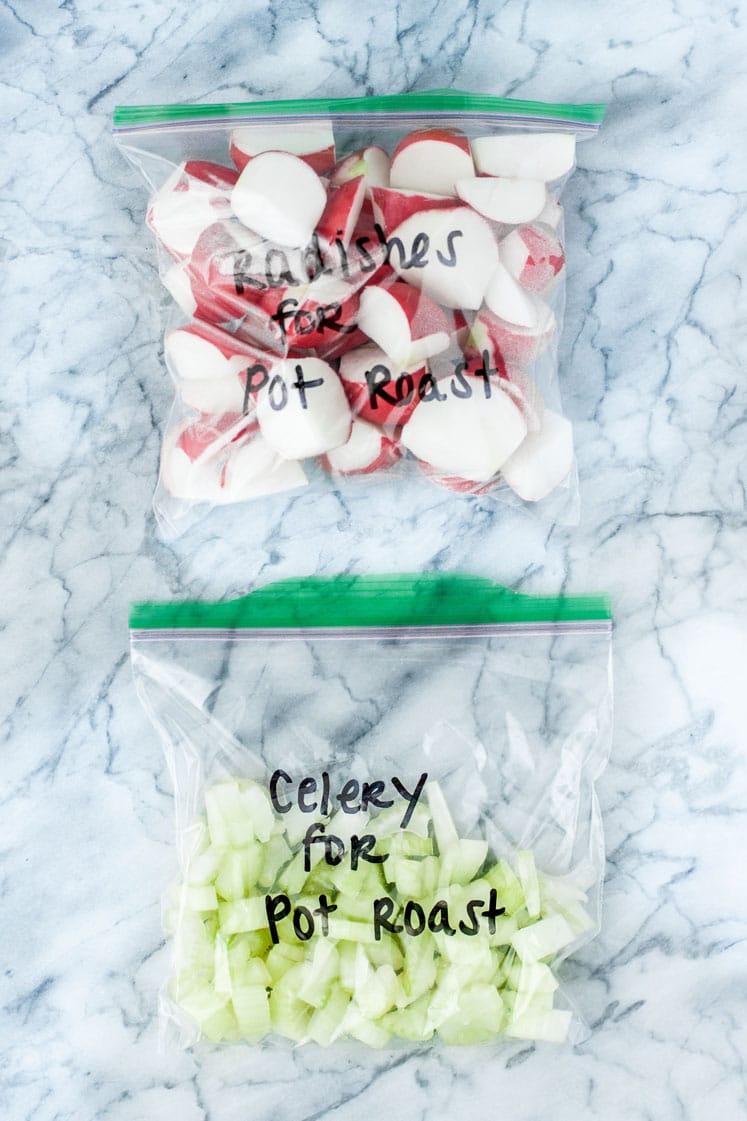 Keto Pot Roast Freezer Meal Recipe Instant Pot and Slow Cooker