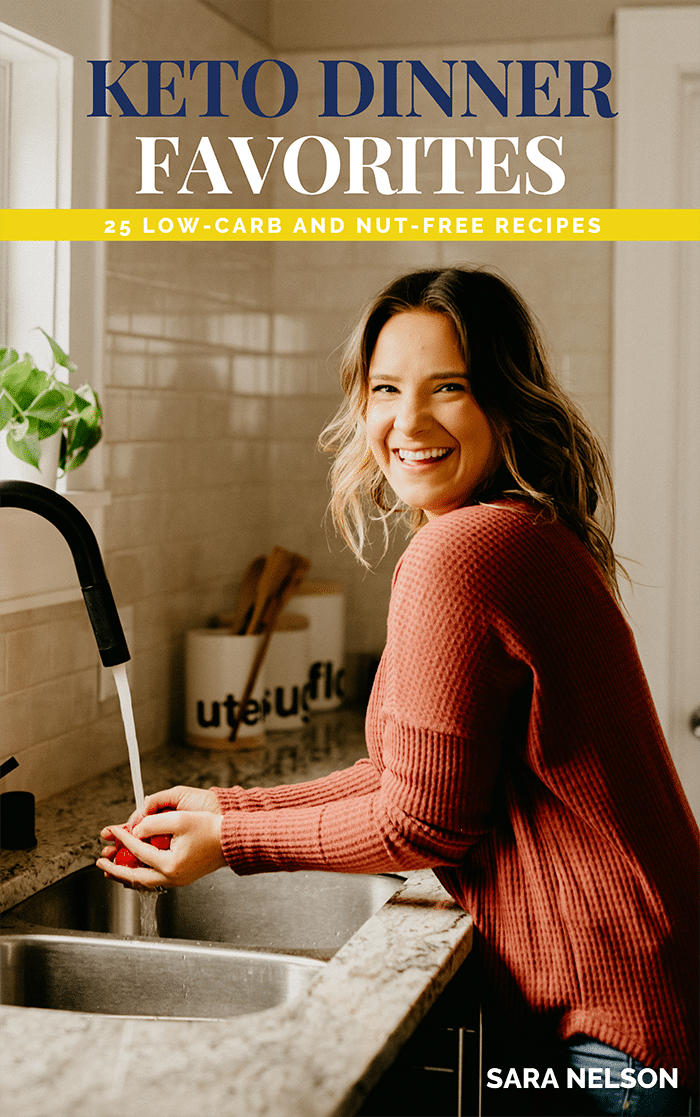 keto dinner favorites ebook cover