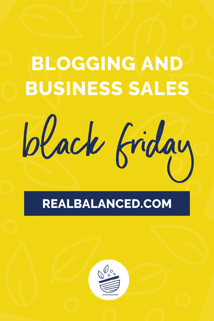 blogging and business black friday sales featured image