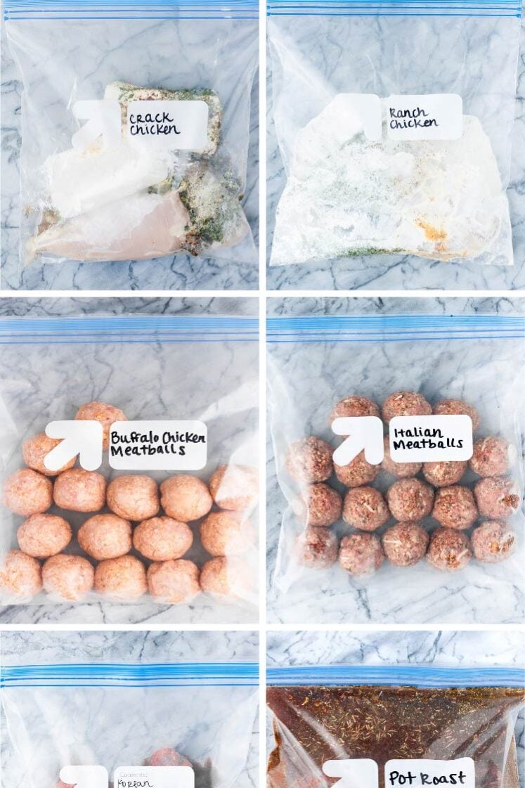 keto freezer meals featured image