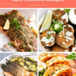 Best Low-Carb Keto Seafood Recipes pinterest pin image